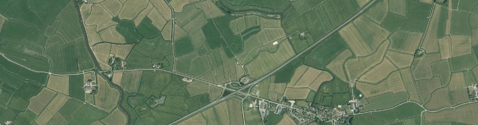 Luchtfoto van Buitengebied Hilaard