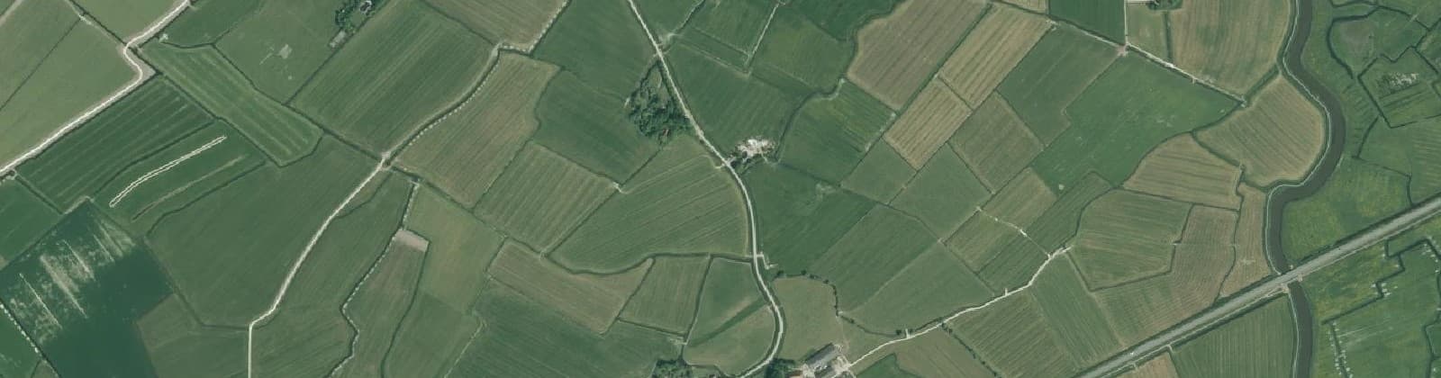 Luchtfoto van Húns