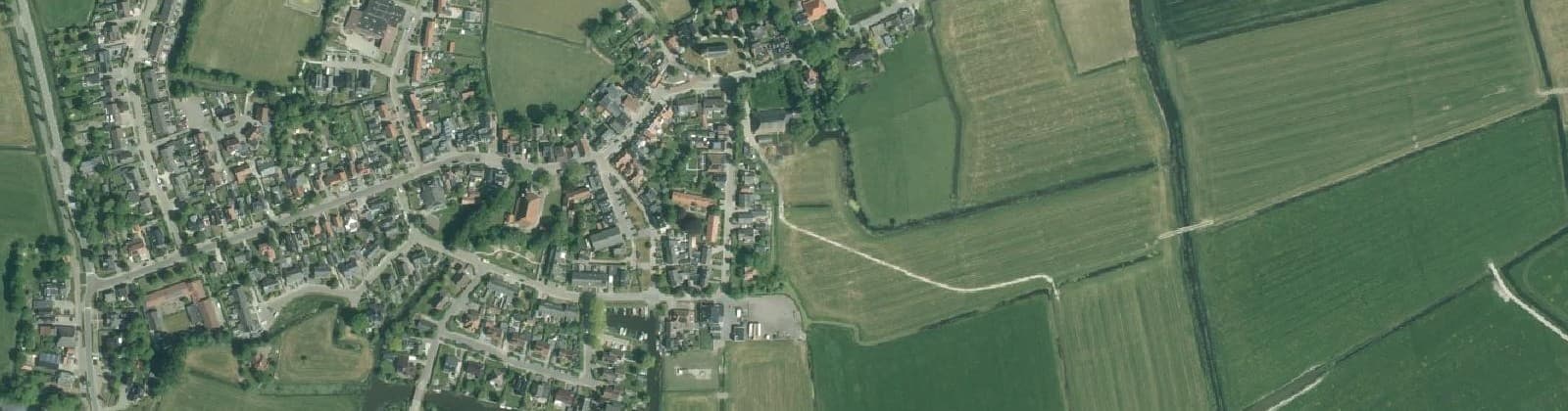 Luchtfoto van Reduzum