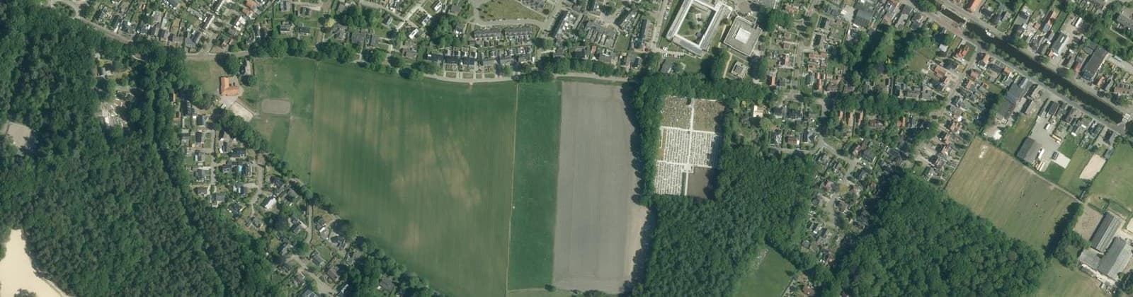 Luchtfoto van Appelscha-Drentseweg
