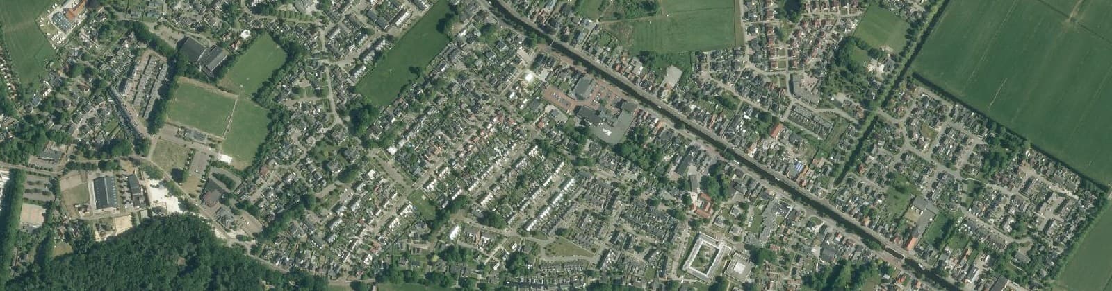 Luchtfoto van Appelscha-Midden Oost