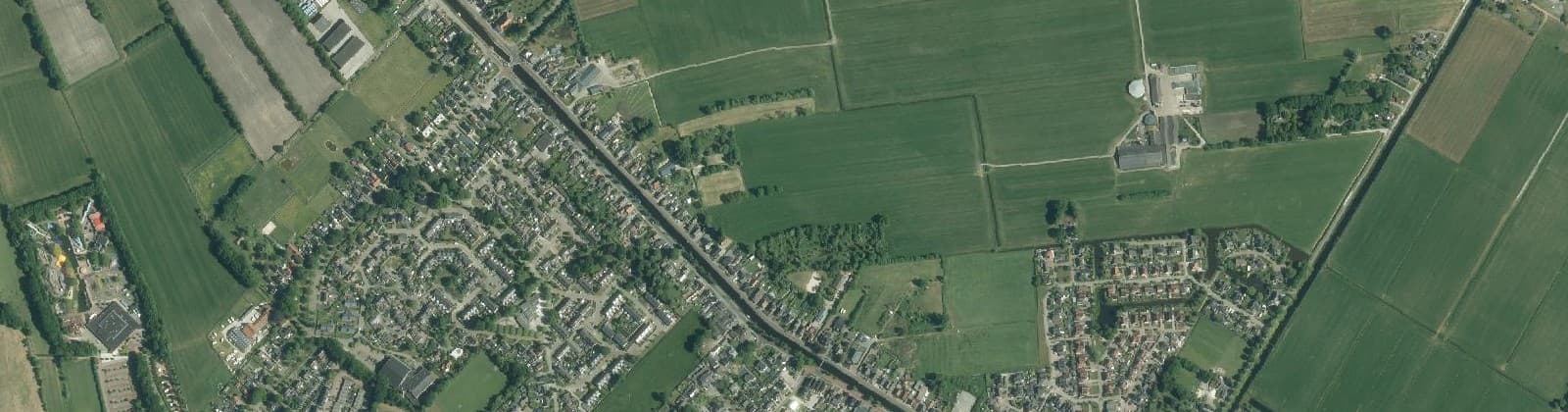 Luchtfoto van Appelscha-Vaart