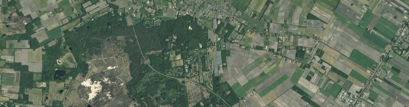 Luchtfoto van Appelscha-Buitengebied