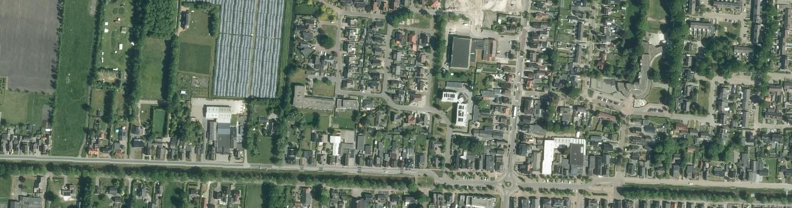 Luchtfoto van Haulerwijk-Noord-West