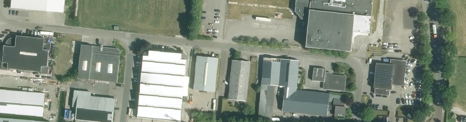 Luchtfoto van Haulerwijk-Industrie