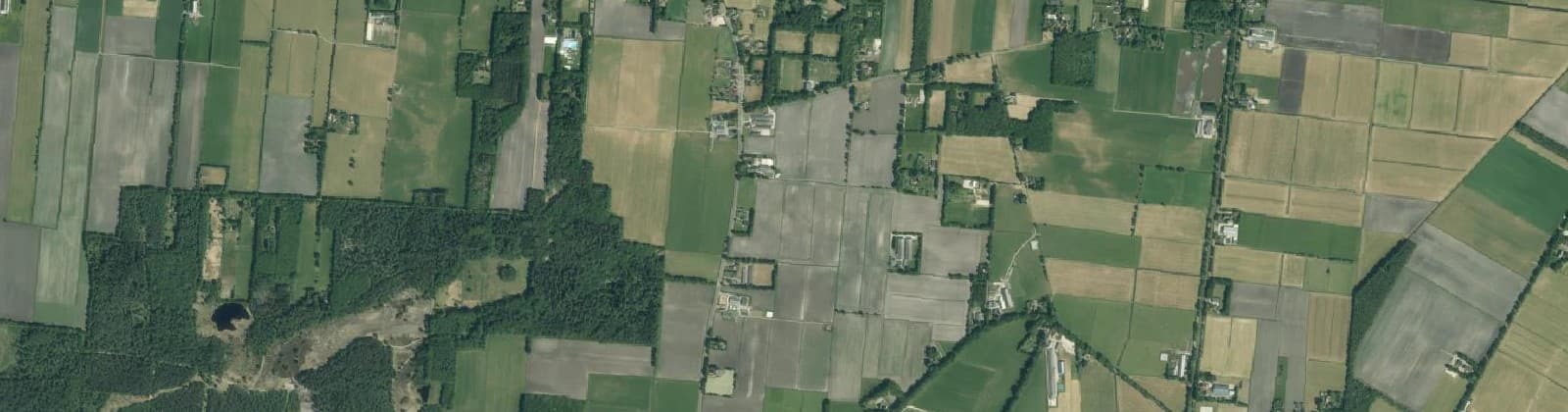 Luchtfoto van Haulerwijk-Buitengebied