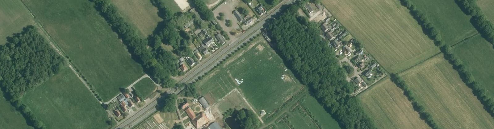 Luchtfoto van Nijeberkoop
