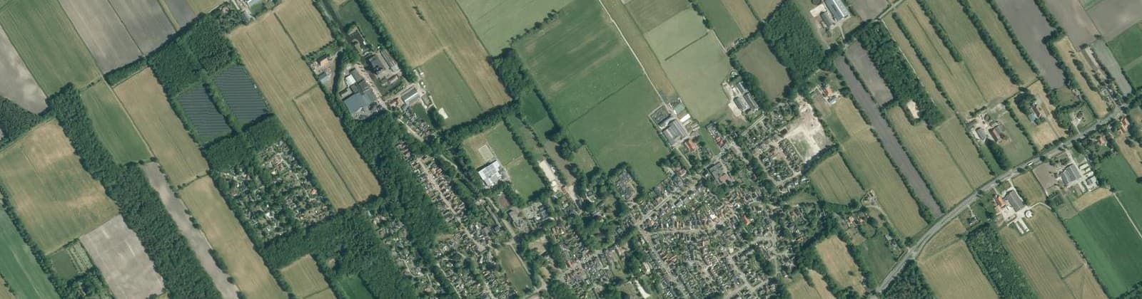 Luchtfoto van Oldeberkoop-Oost