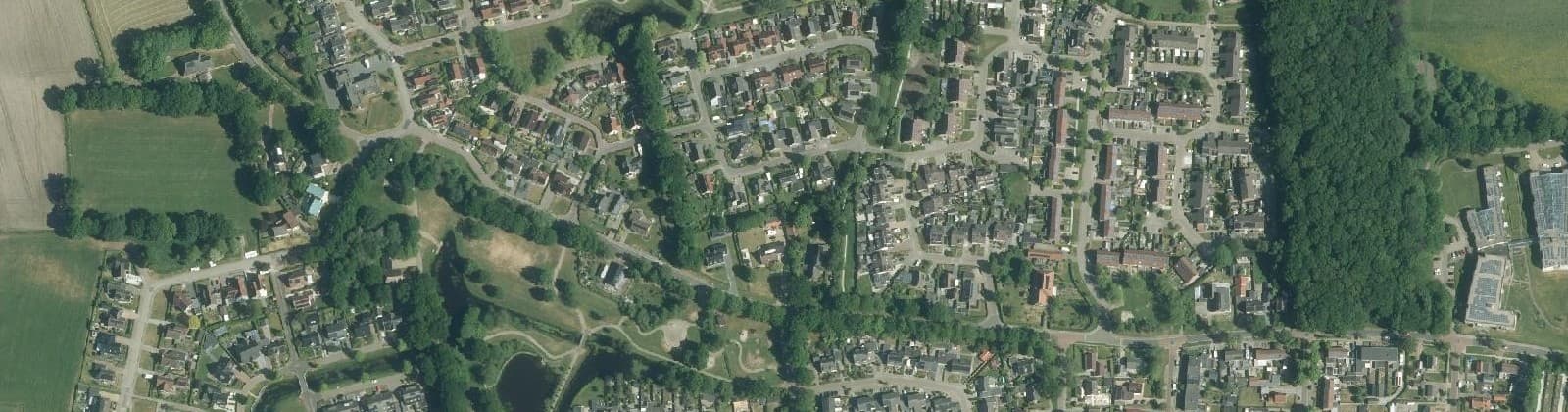 Luchtfoto van Oosterwolde-Maden