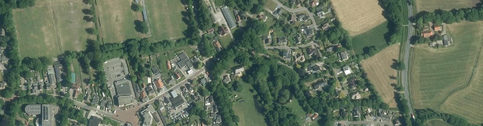 Luchtfoto van Oosterwolde-Noord-Oost
