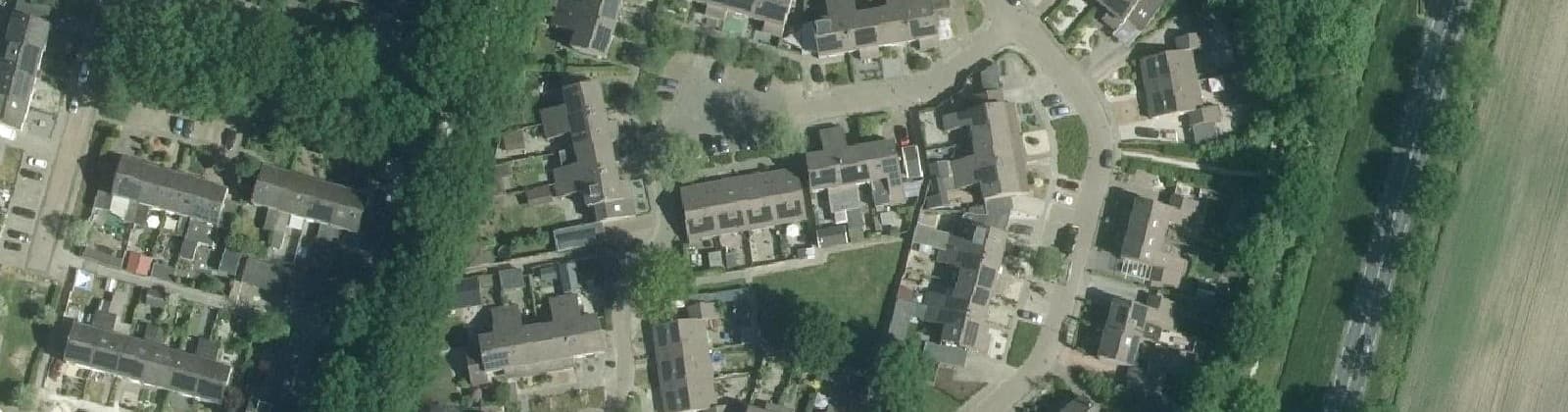 Luchtfoto van Oosterwolde-Schottelenburg