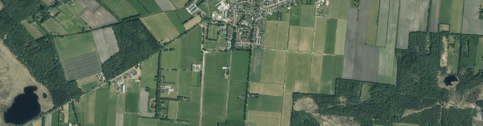 Luchtfoto van Waskemeer-Buitengebied