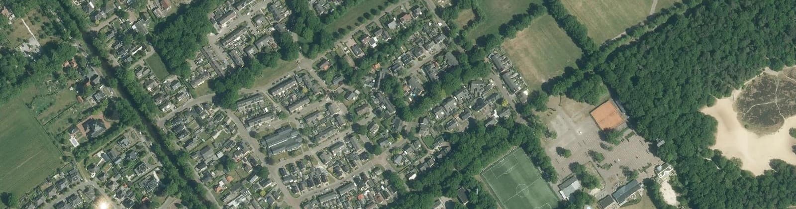 Luchtfoto van Bakkeveen-De Kampen