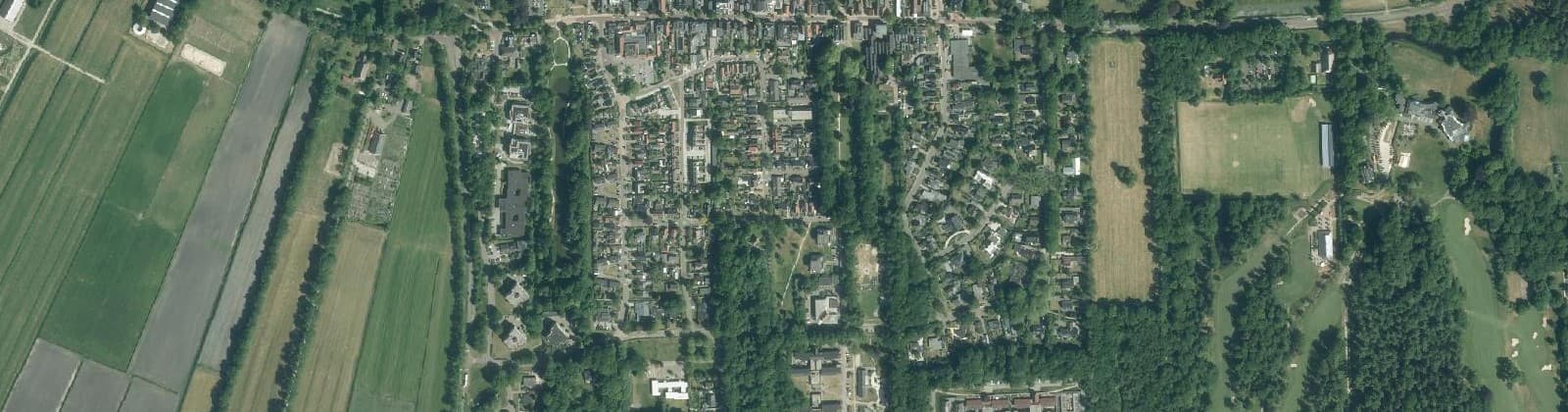 Luchtfoto van Beetsterzwaag-Merkelân