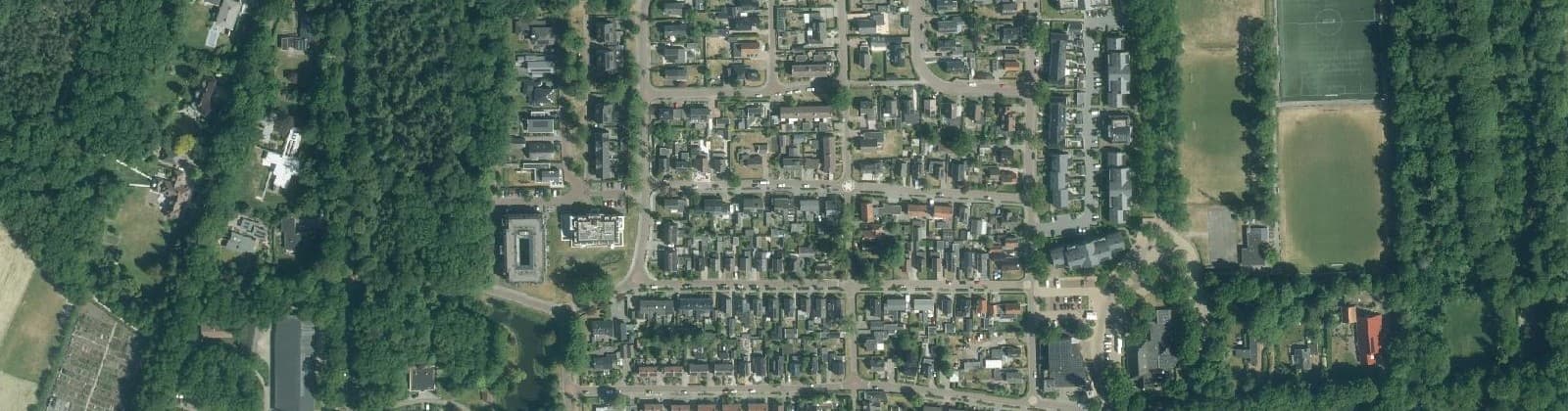 Luchtfoto van Beetsterzwaag-Skeakel