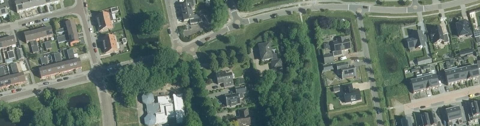 Luchtfoto van Gorredijk-Loevestein