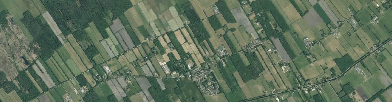 Luchtfoto van Hemrik-Buitengebied