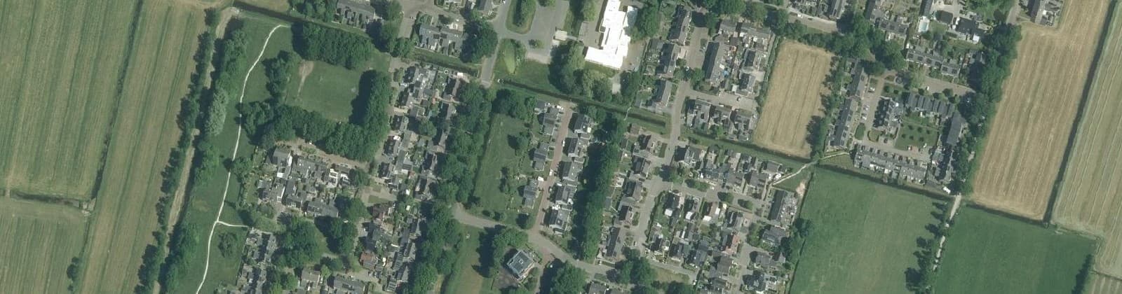 Luchtfoto van Ureterp-Buorfinne
