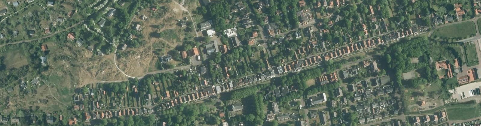 Luchtfoto van Schiermonnikoog