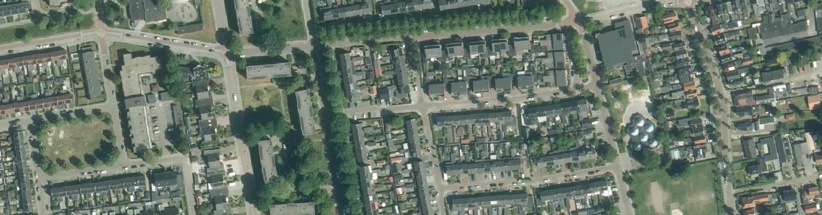 Luchtfoto van De Swetten centrum