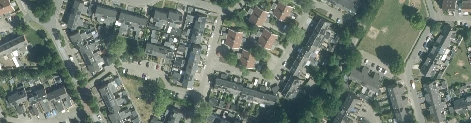 Luchtfoto van De Trisken centrum