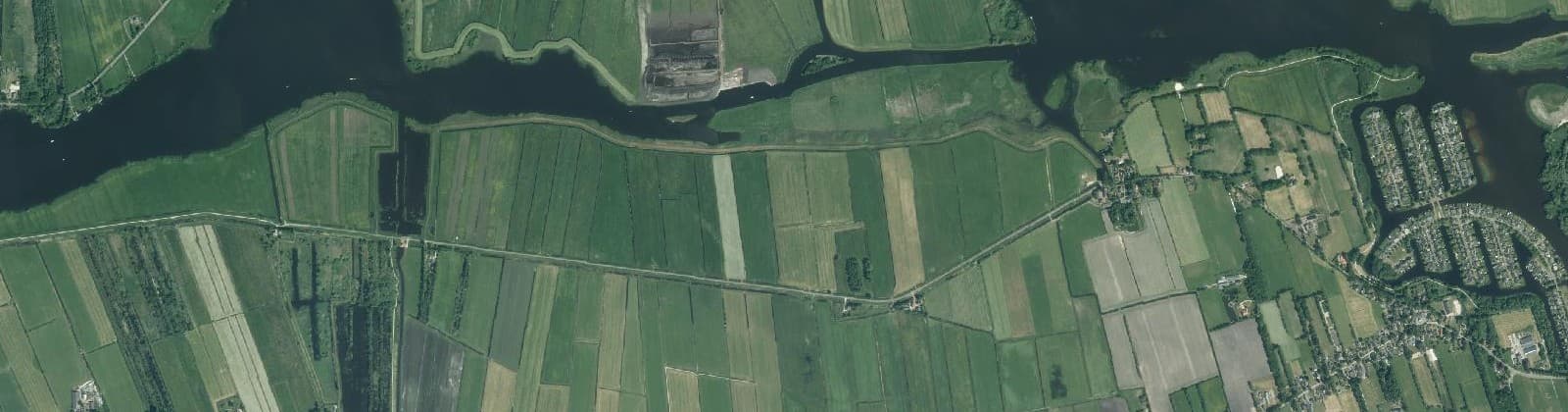 Luchtfoto van Smalle Ee