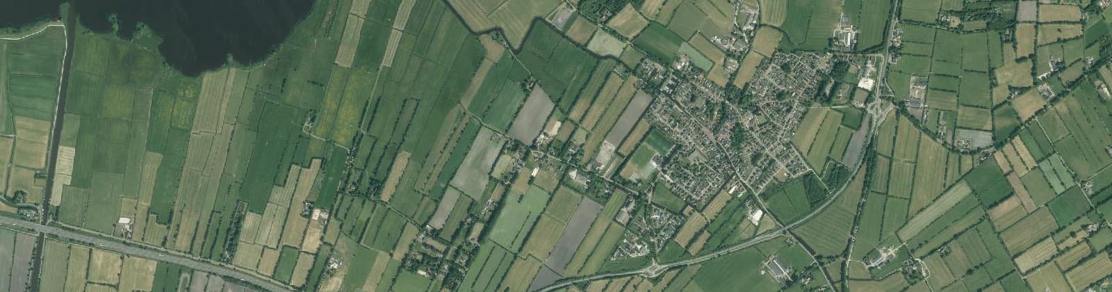 Luchtfoto van Rottevalle