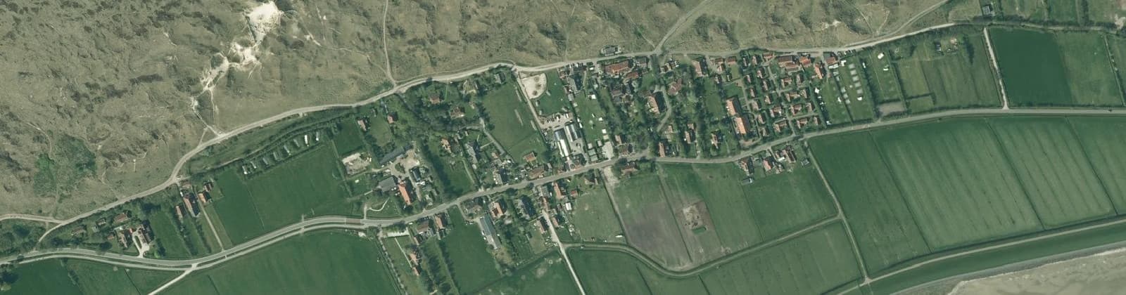 Luchtfoto van Oosterend