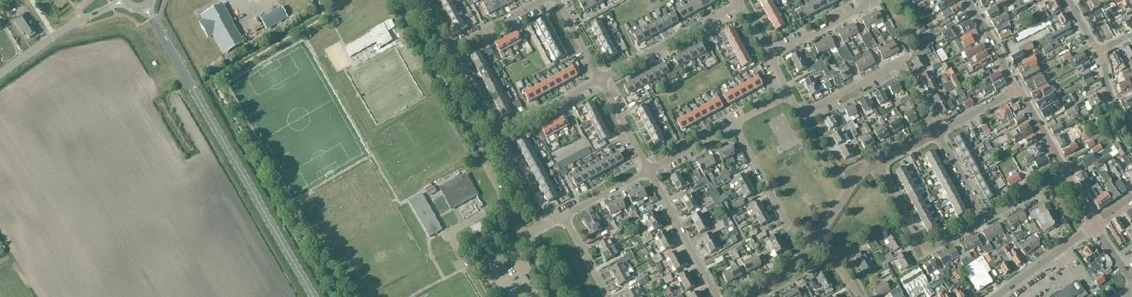Luchtfoto van Wolvega-De Meulepolle