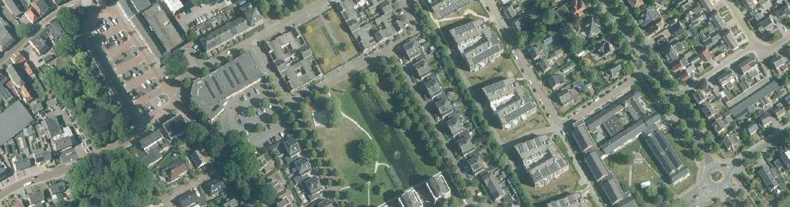 Luchtfoto van Wolvega-Lindenoord