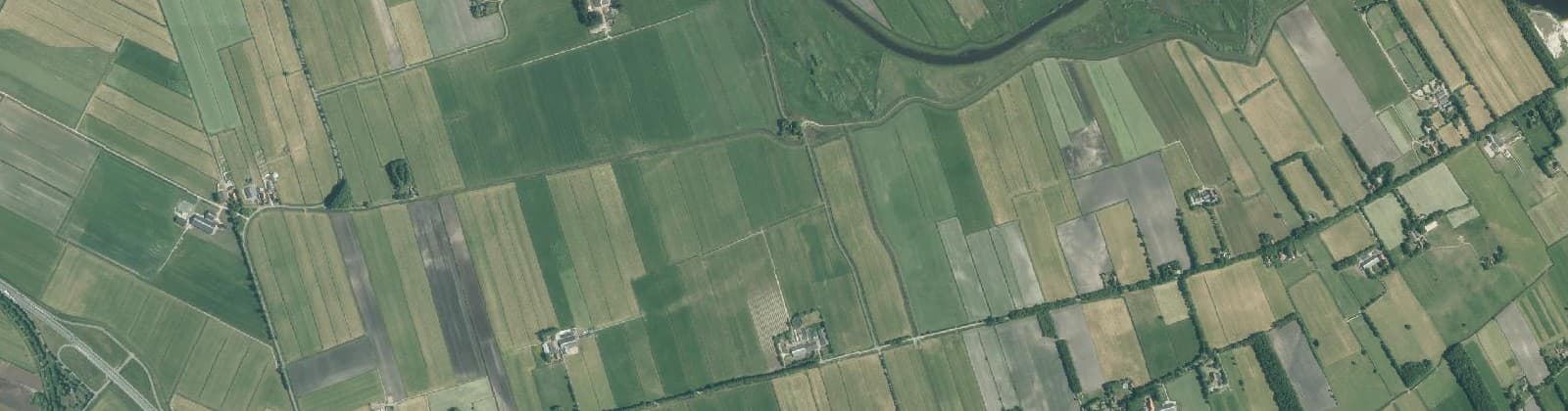 Luchtfoto van Ter Idzard-Buitengebied