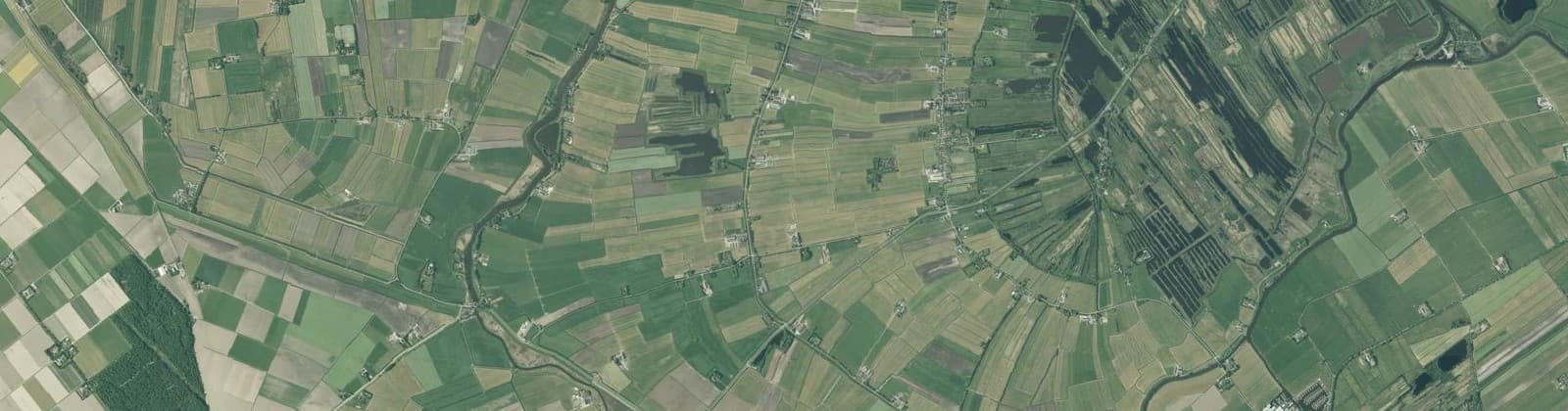 Luchtfoto van Scherpenzeel-Buitengebied