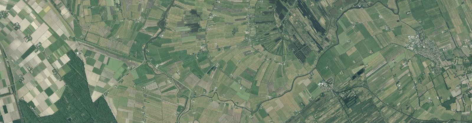 Luchtfoto van Slijkenburg-Spanga