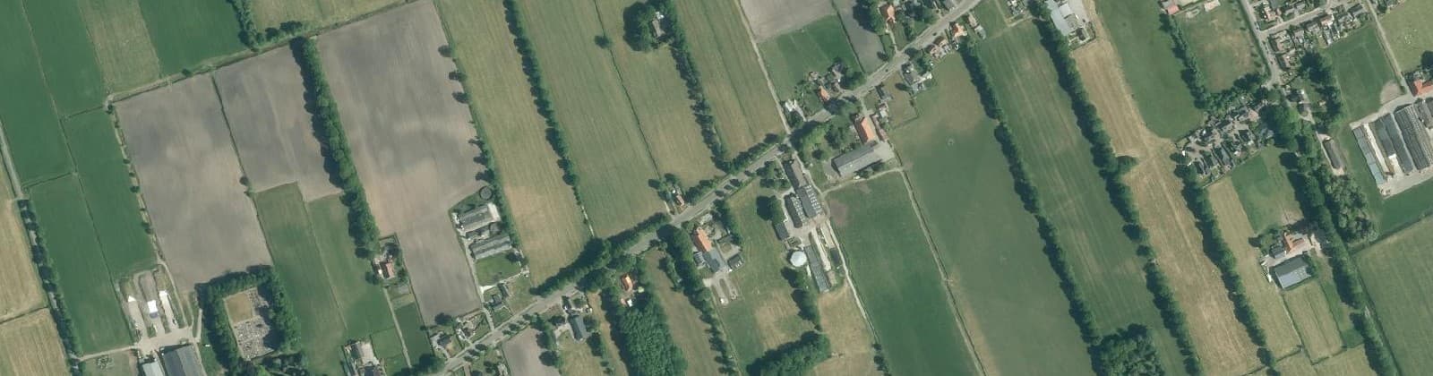 Luchtfoto van Steggerda