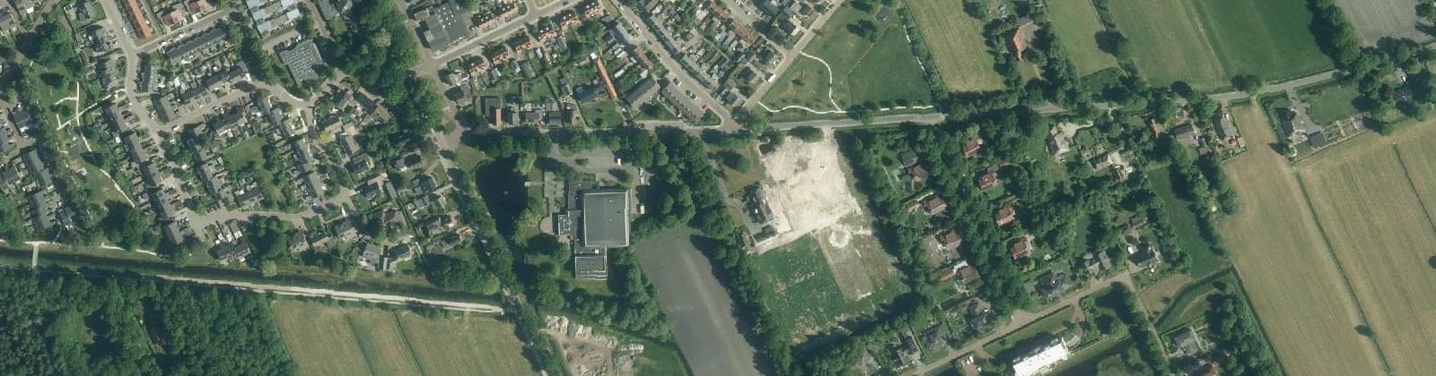 Luchtfoto van Noordwolde-De Stelling