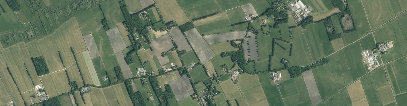 Luchtfoto van Zandhuizen