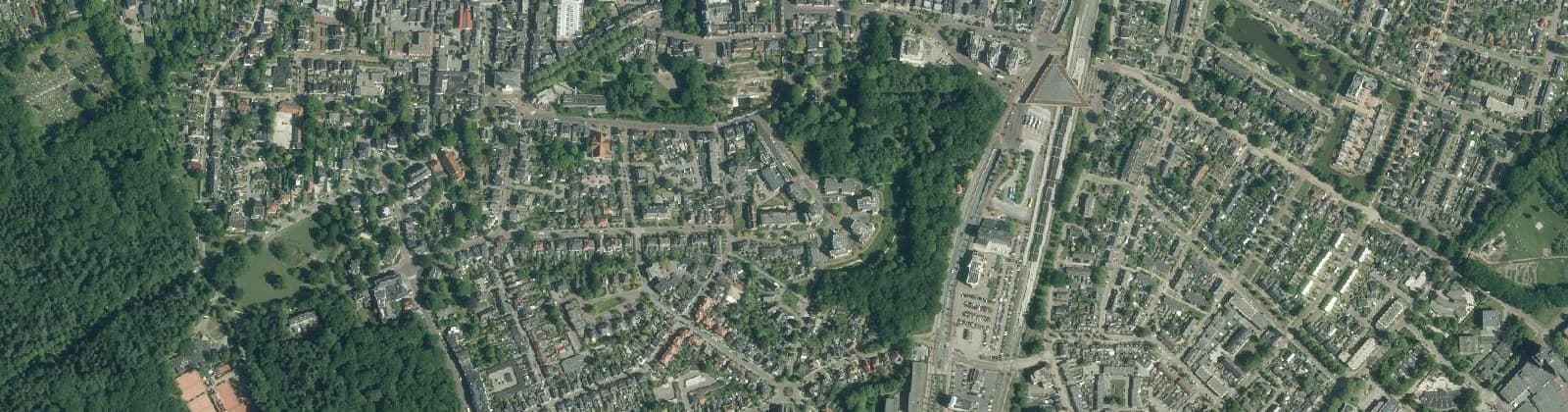 Luchtfoto van Overcingel