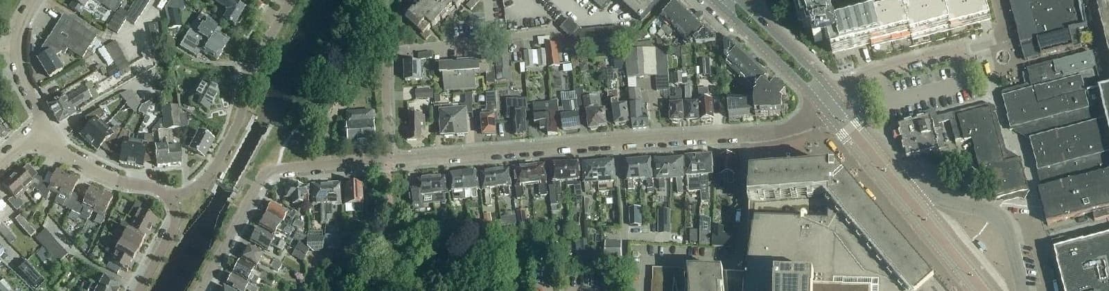 Luchtfoto van Cultureelkwartier