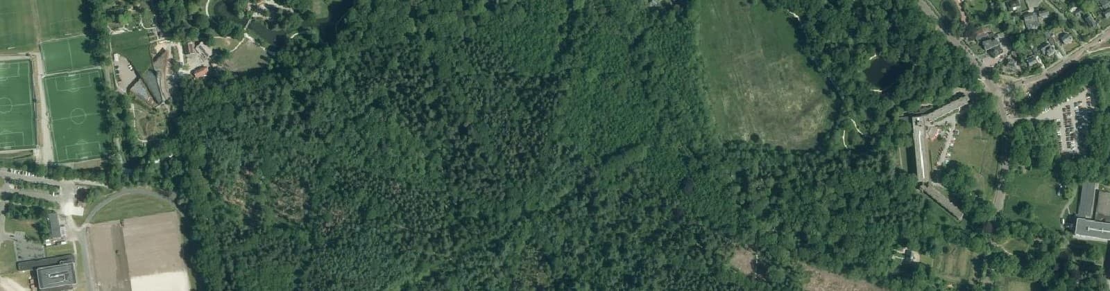 Luchtfoto van Asserbos