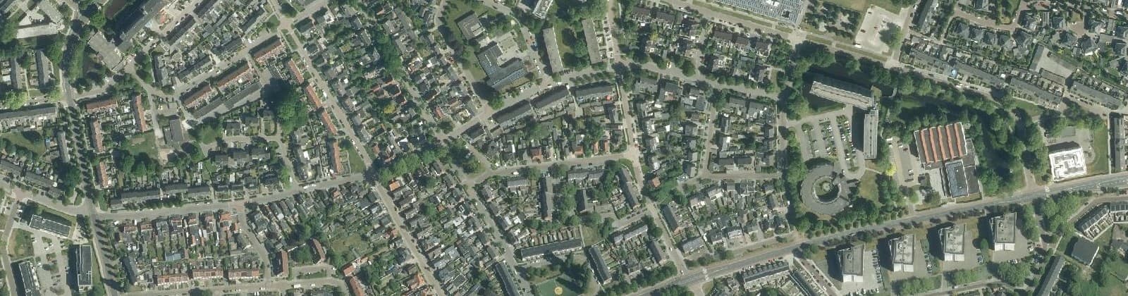 Luchtfoto van Veningerland
