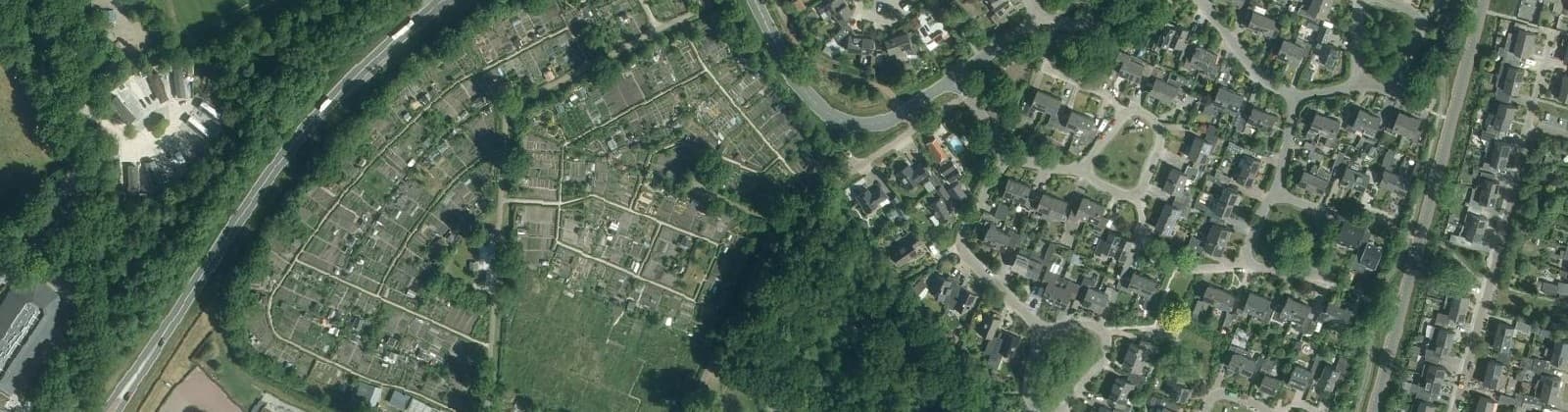 Luchtfoto van Componistenbuurt West