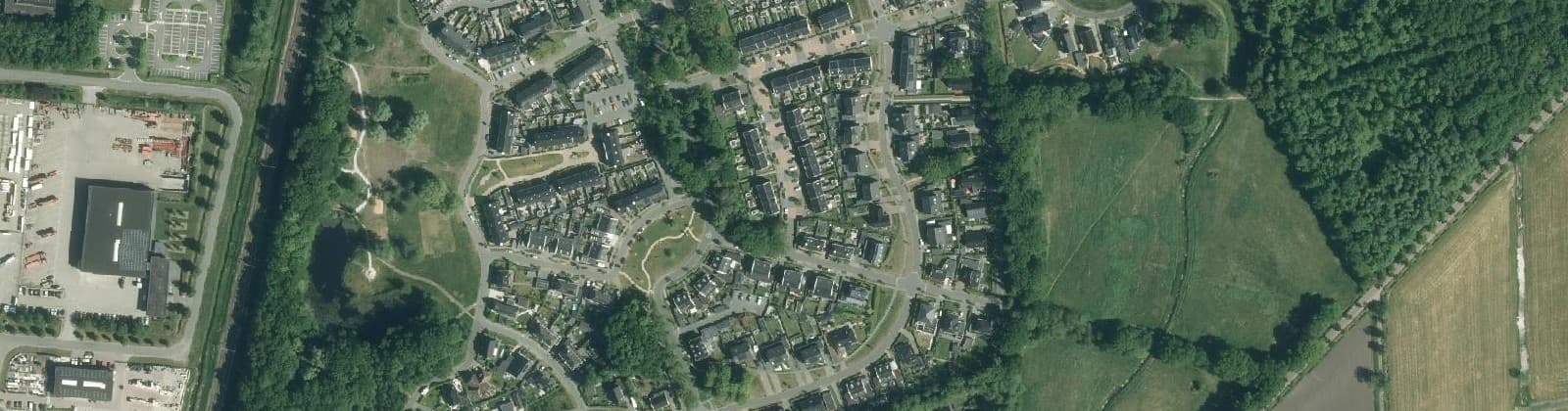 Luchtfoto van Park Diepstroeten