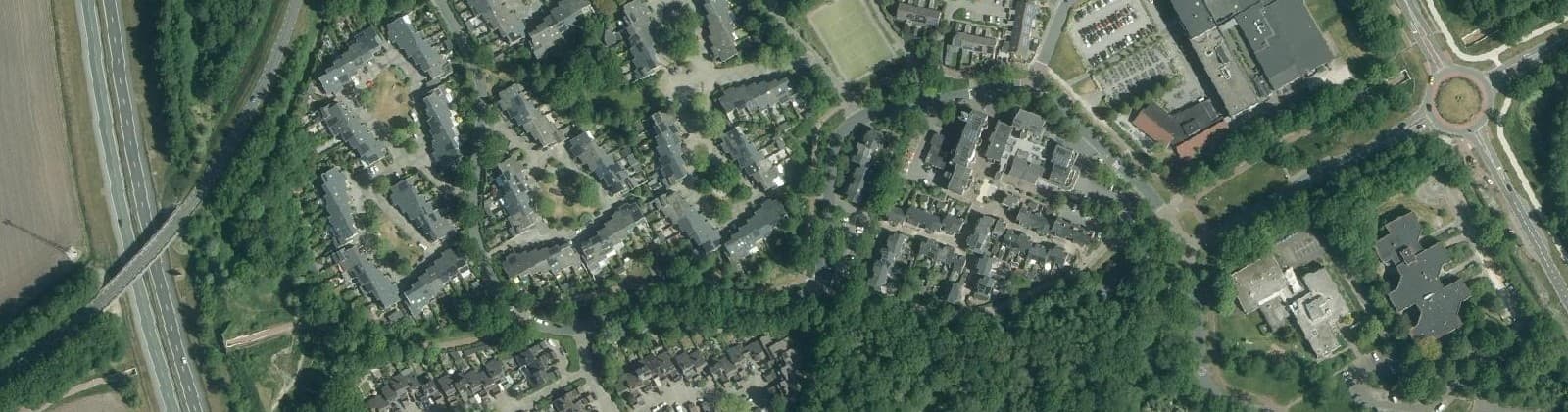 Luchtfoto van Baggelhuizen Midden