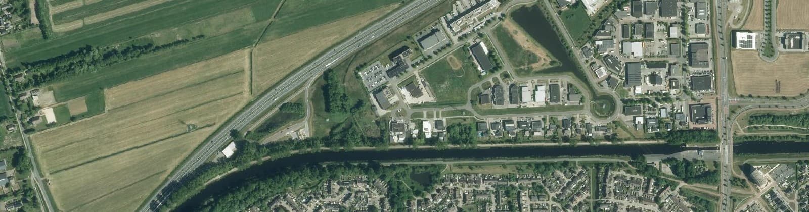 Luchtfoto van Peelerpark