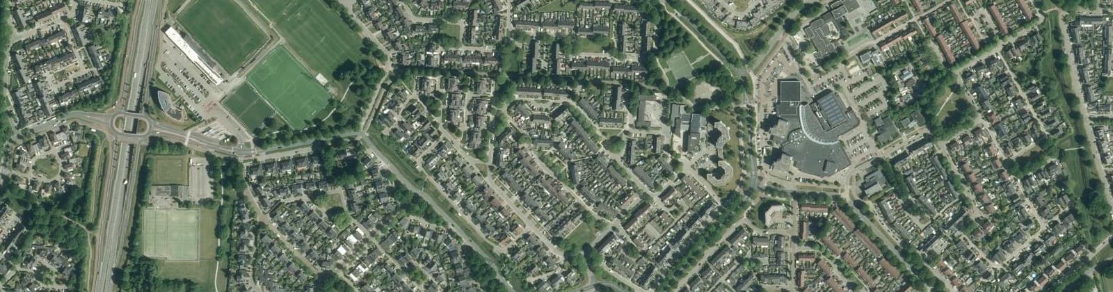 Luchtfoto van De Heugten