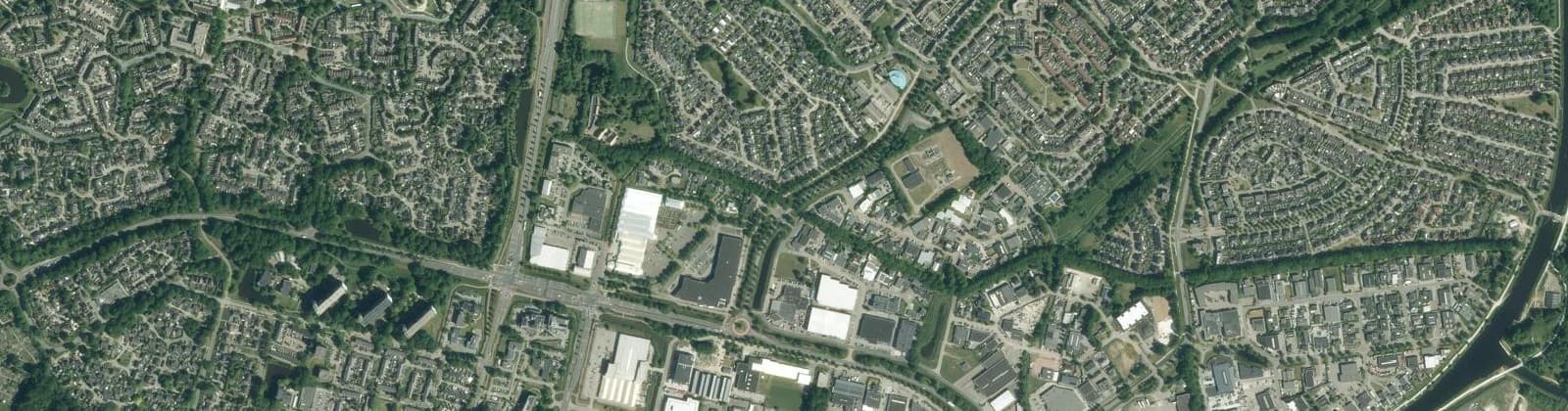 Luchtfoto van Bedrijventerrein Marsdijk West
