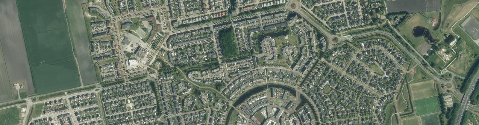 Luchtfoto van Kloosterhoven