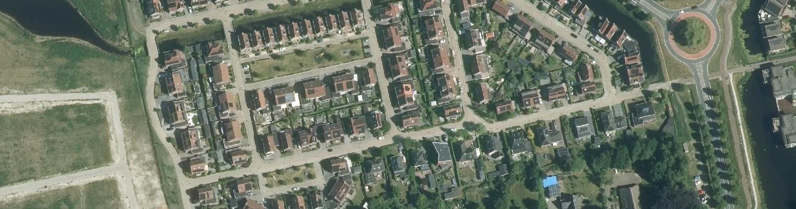 Luchtfoto van Kloosterkade