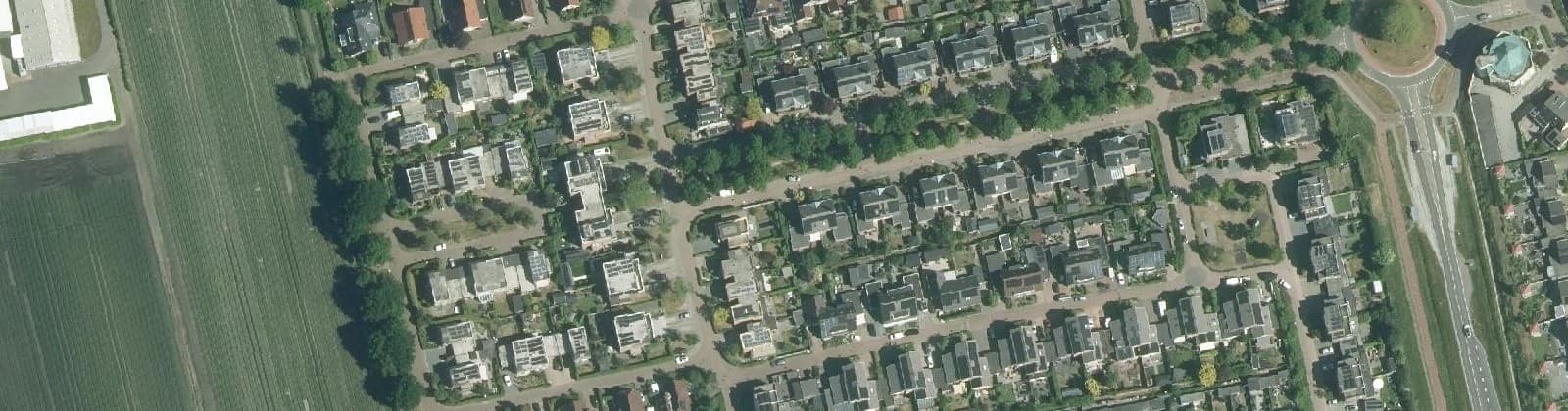 Luchtfoto van Sterrenbeeldenbuurt