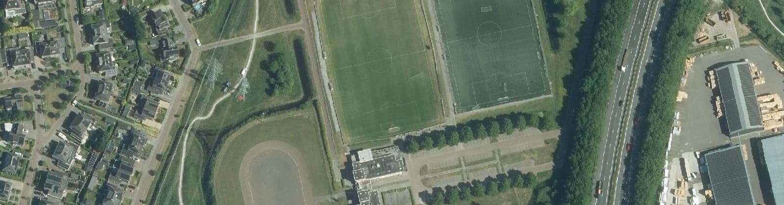 Luchtfoto van De Hoogspanning